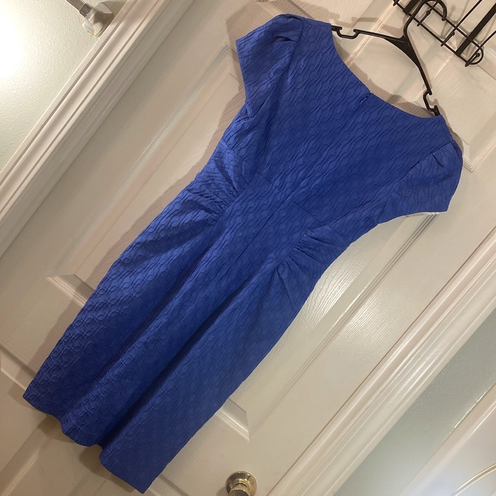 ADRIANNA PAPELL Blue Dress - Picture 8 of 14